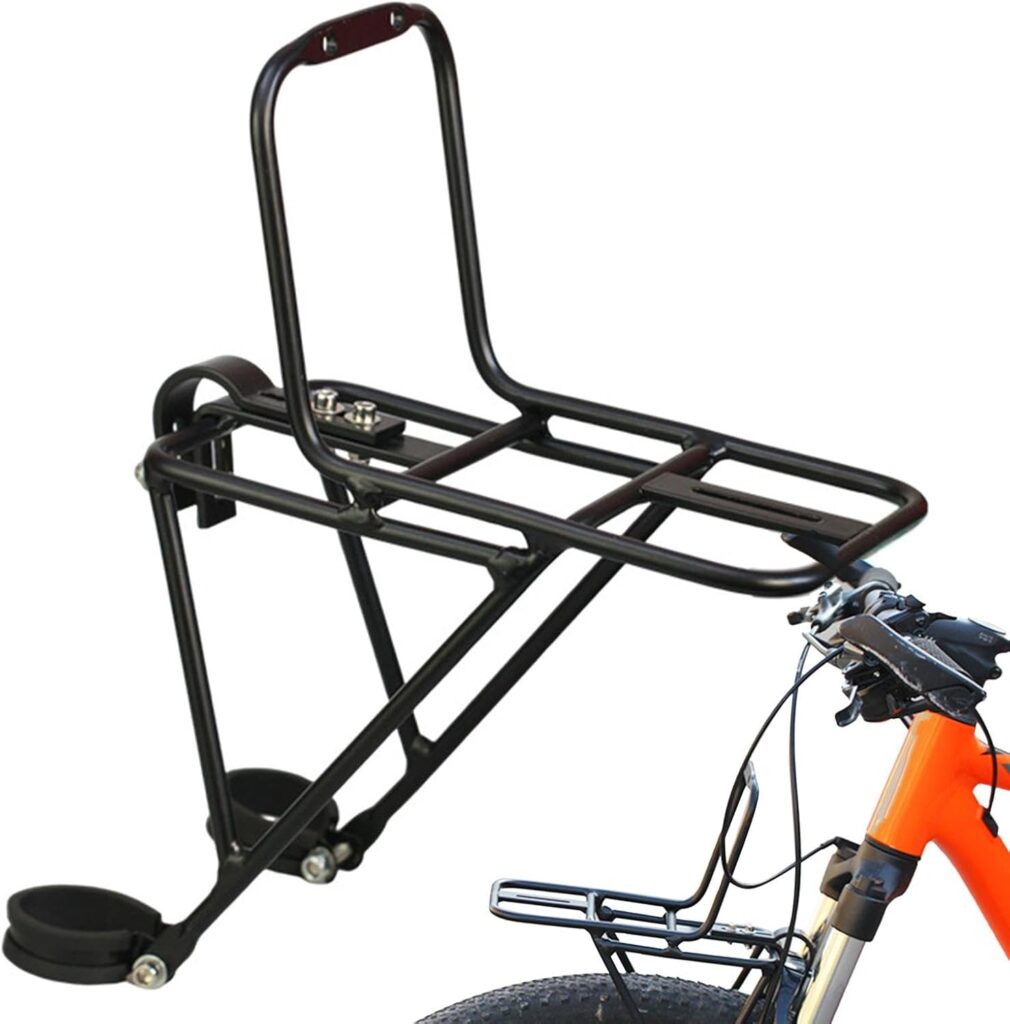 Top 10 mejores accesorios de transporte para ciclismo urbano (2025) 10 portaequipajes delantero para bicicleta